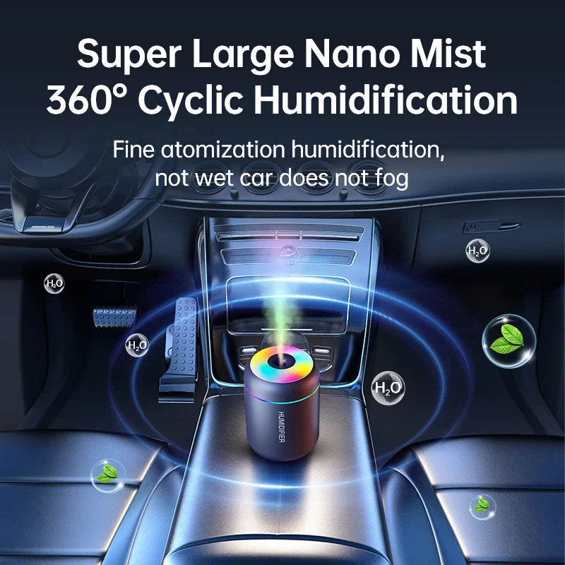 Compact USB Car Humidifier
