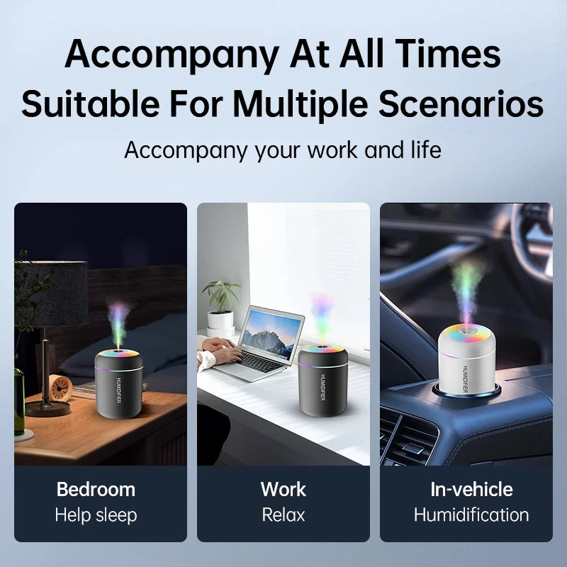 Compact USB Car Humidifier