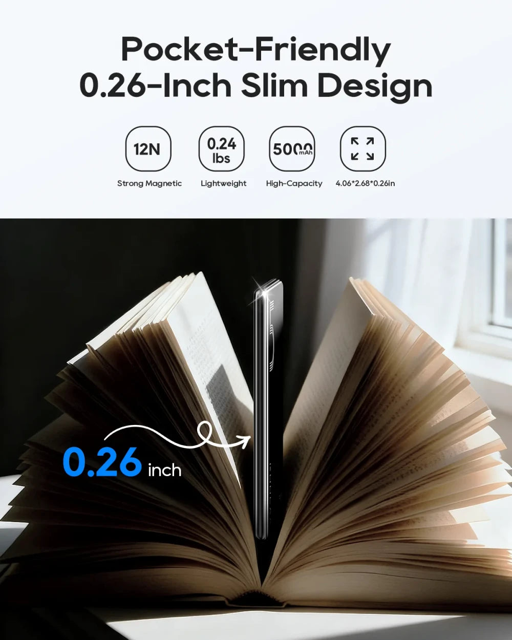 Magnetic Wireless Portable Charger
