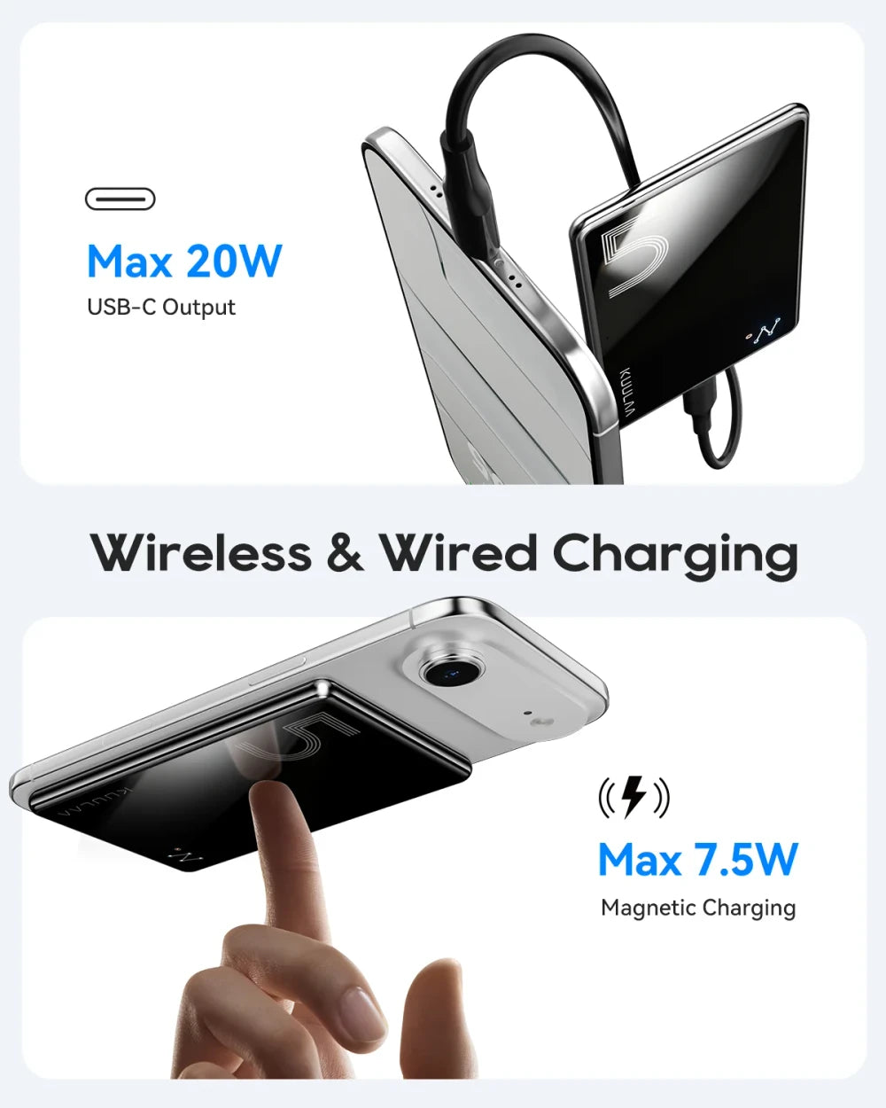 Magnetic Wireless Portable Charger