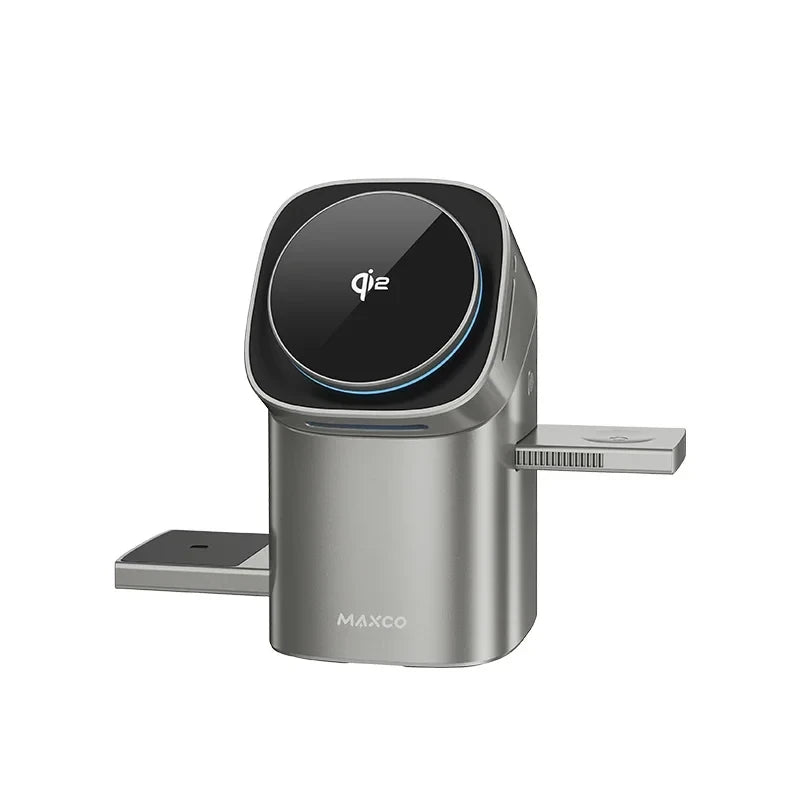 Magnetic Three-in-One Wireless Charging Station