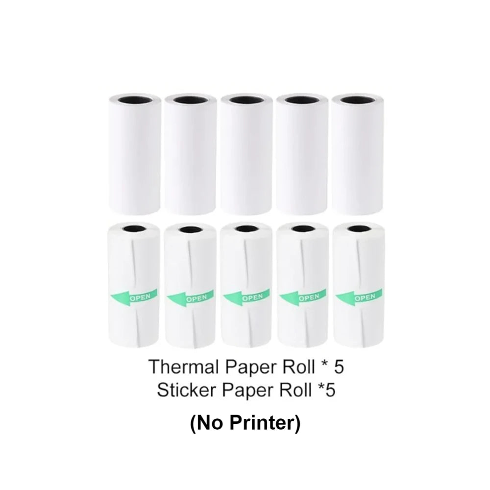Portable Inkless Thermal Printer