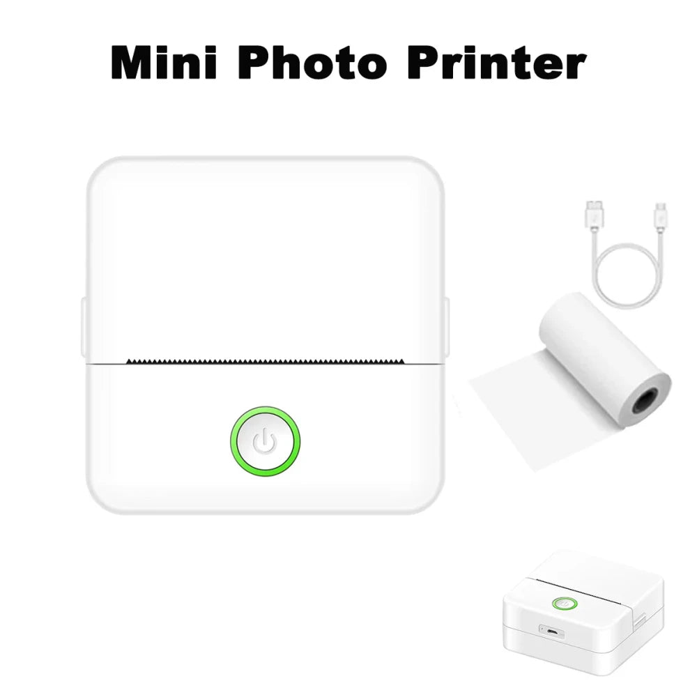 Portable Inkless Thermal Printer