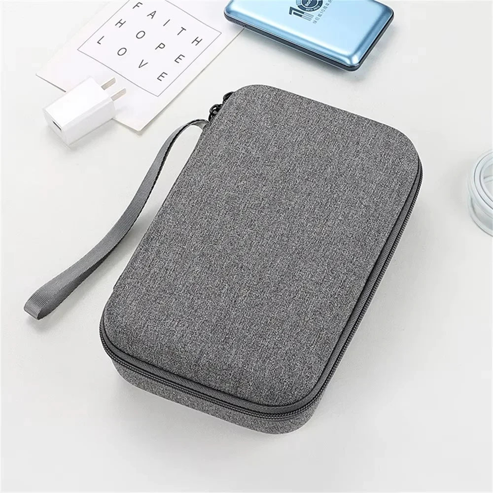 Portable Electronics Travel Organizer
