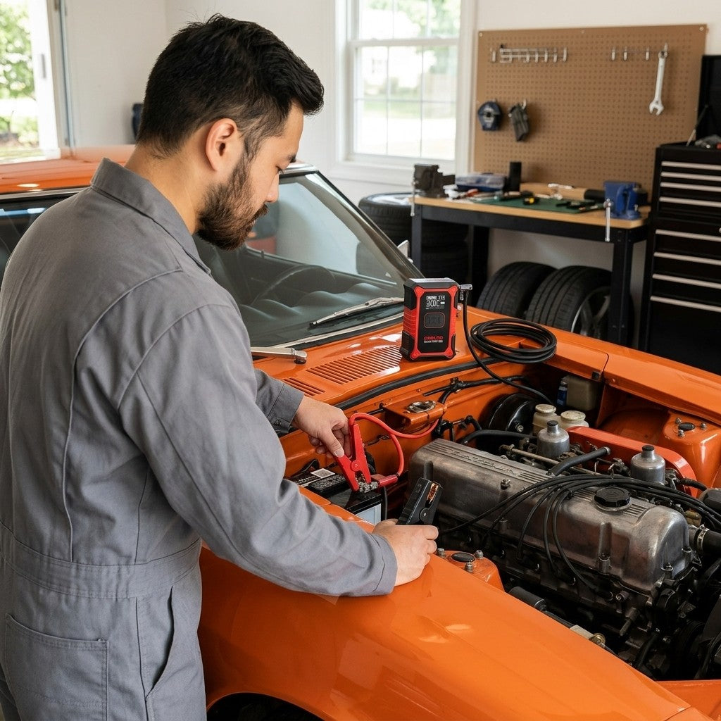 GOOLOO Portable Jump Starter and Air Compressor